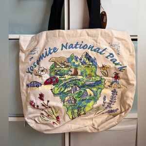 Yosemite National Park Canvas Tote Bag
